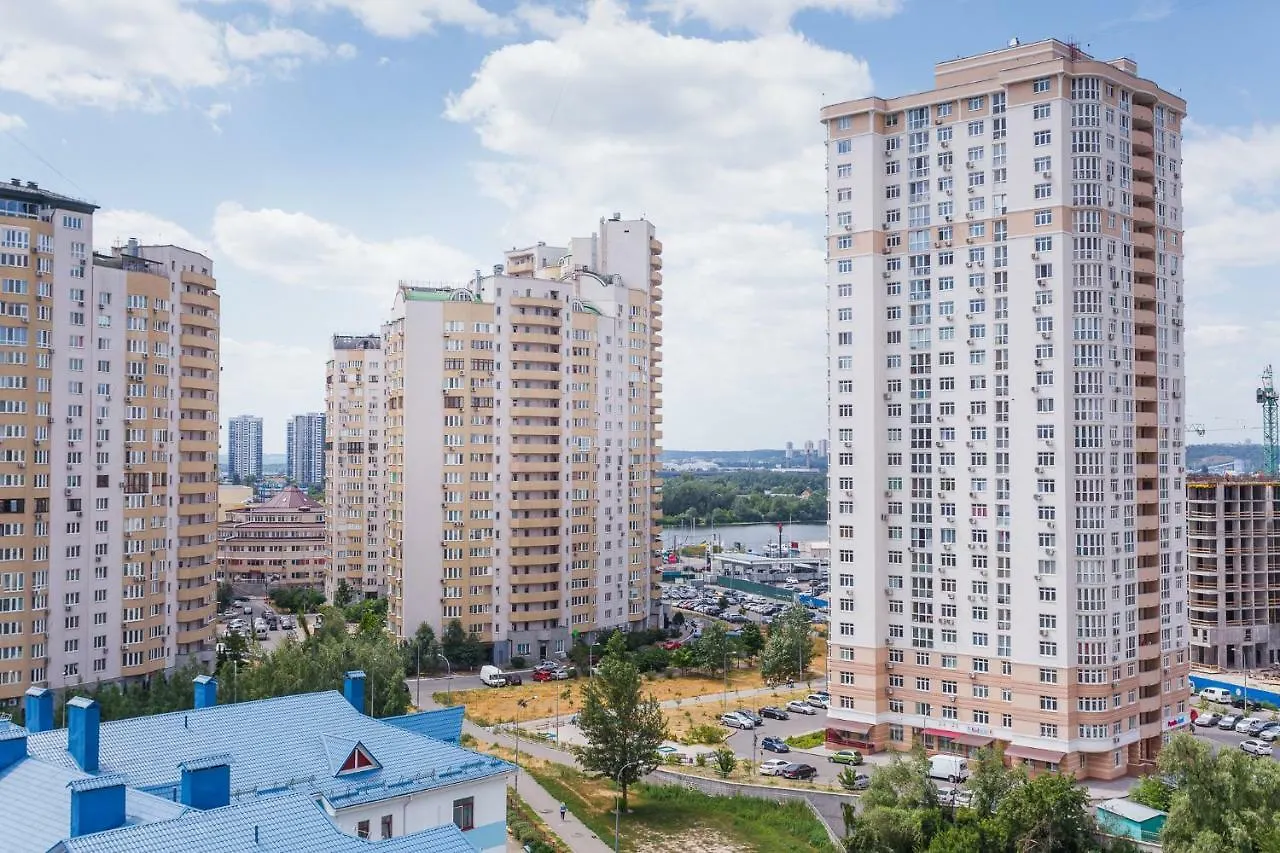 Apartmán Аpartments At The Pecherska Metro Station